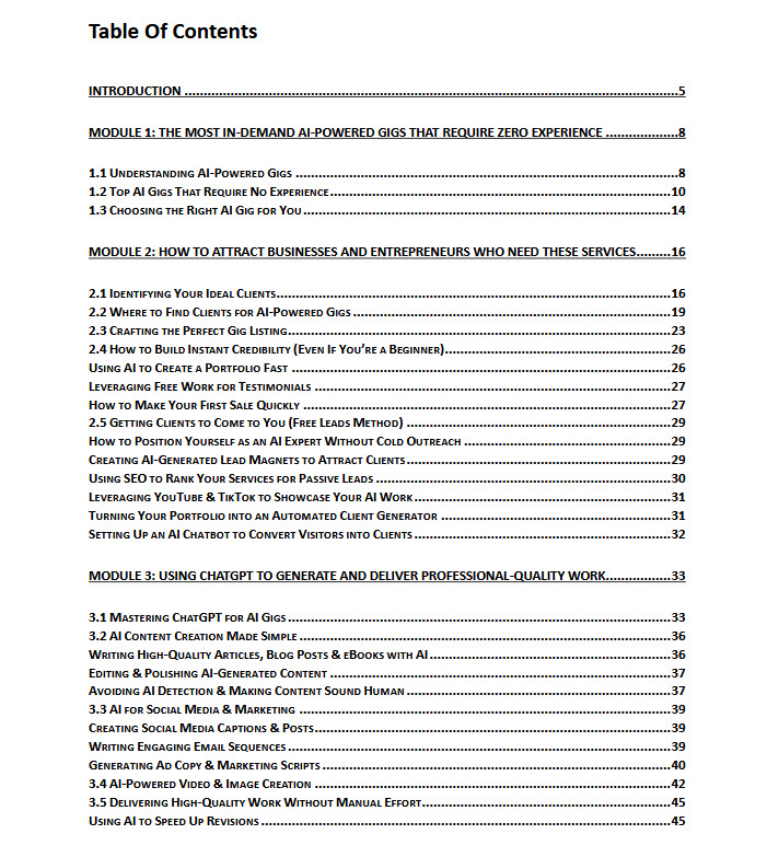 TOC-1-AI-Powered Gigs for Fast Cash